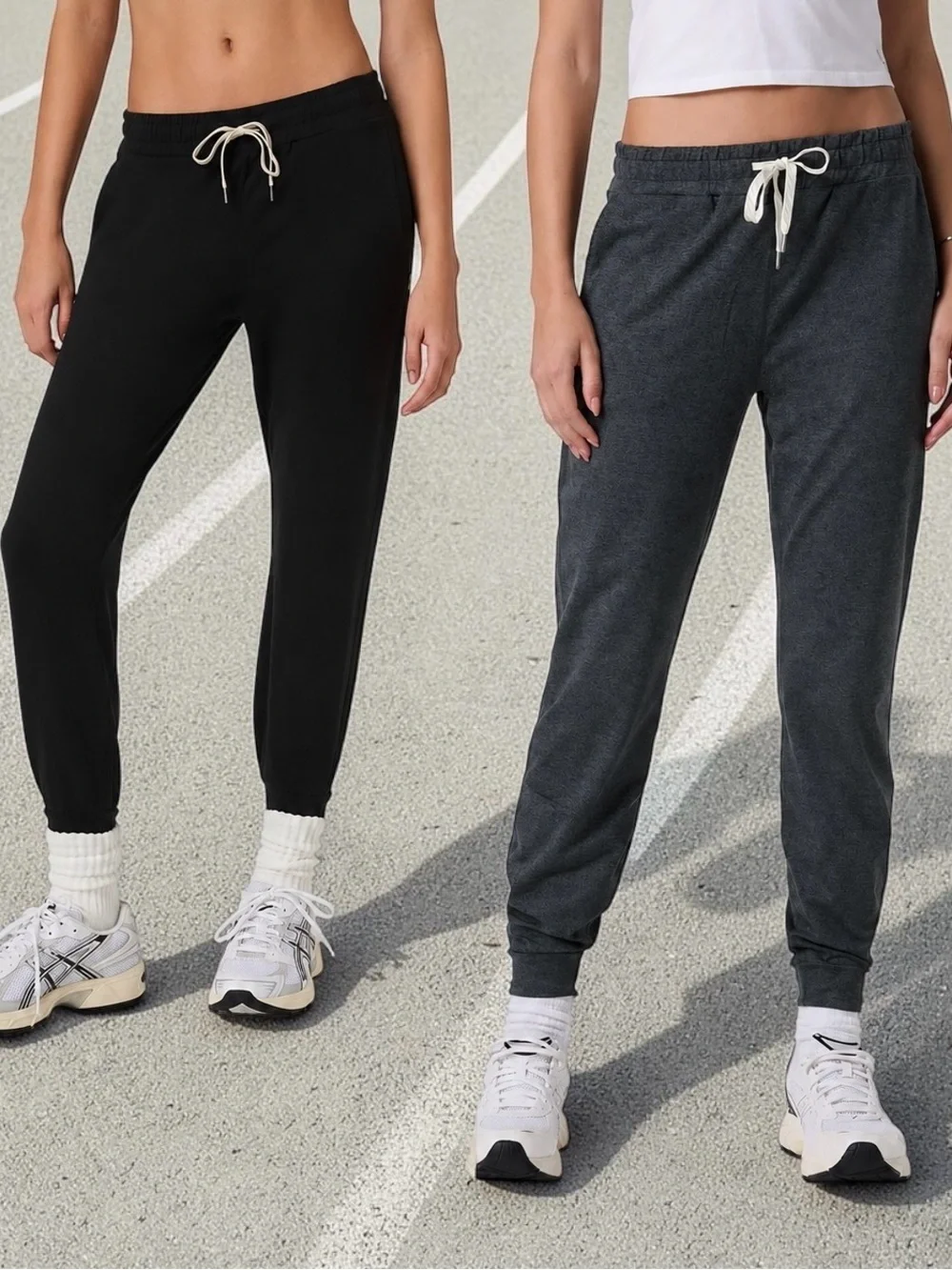 Vuori Performance Joggers Medium Gray Black Dream Knit Lot of 2 VW303 Athleisure - Picture 11 of 11